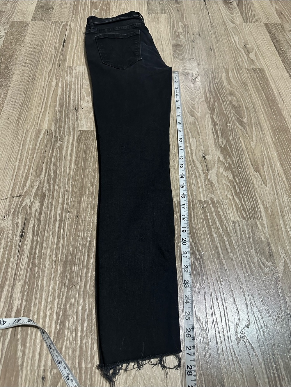 Mother Denim Stunner‎ Zip Ankle Step Fray' jeans "Not Guilty Size 26 - Picture 5 of 11